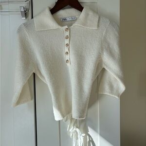 Zara collared sweater (polo)